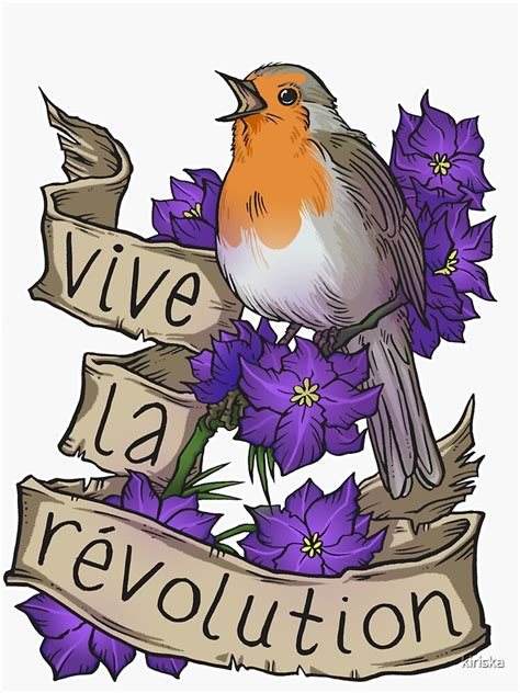 Vive la Revolution Sticker by kiriska | Revolution poster, Greeting ...