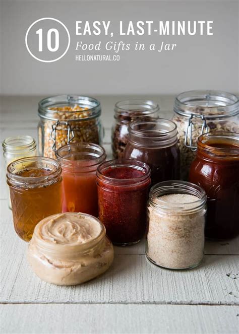 10 Easy, Last-Minute Food Gifts in a Jar | HelloGlow.co