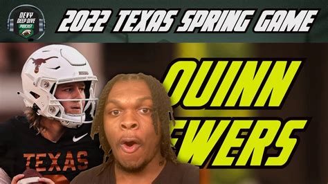 Quinn Ewers Spring Game Highlights Reaction! 2022 Texas Longhorns ...