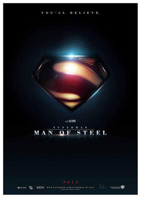 Art | Awesome fanmade posters for SUPERMAN: MAN OF STEEL - A Dribble of Ink