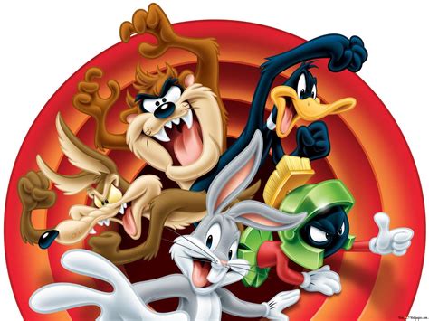 Looney Tunes cartoon Bugs Bunny and other characters HD wallpaper download