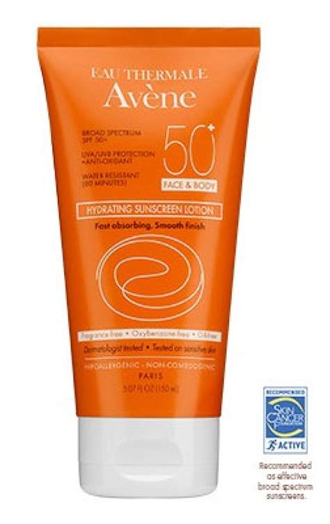 Avène Hydrating Sunscreen Lotion SPF 50 (Face Body) | Skin Care ...