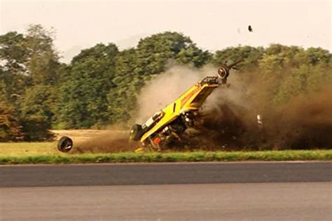 Dramatic video shows moment Richard Hammond crashes as sports car slides off hillside and ...