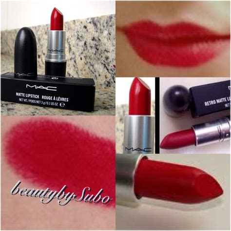 BeautybySubo: MAC Ruby Woo lipstick Review