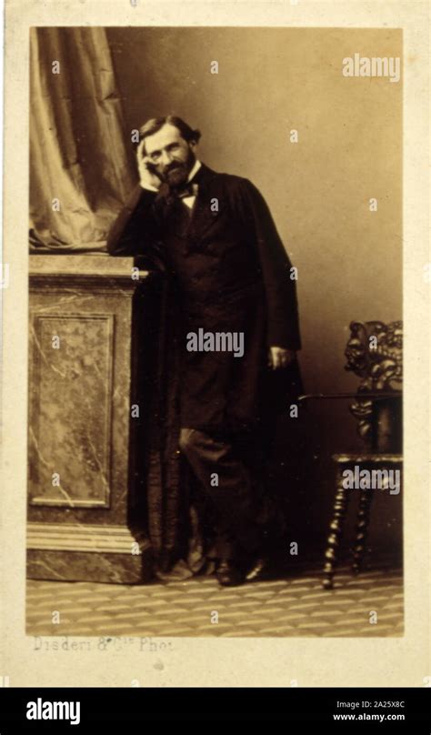 Photograph of Giuseppe Verdi (1813 – 1901); Italian opera composer ...