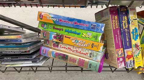 Barney VHS Lot Tapes