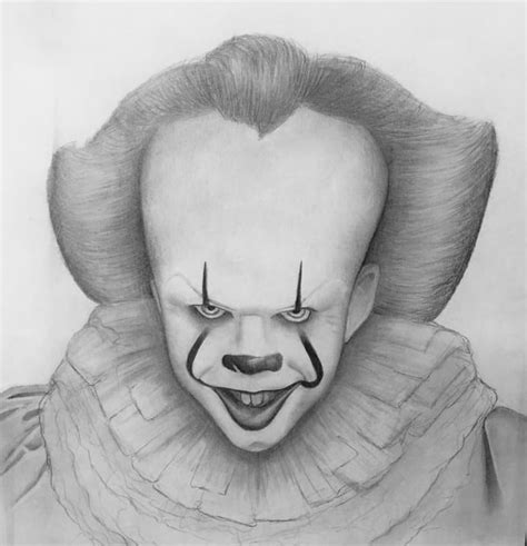 Pennywise drawing I did a couple years ago! : r/pennywisetheclown