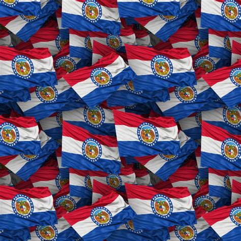 Missouri State Flag Pattern