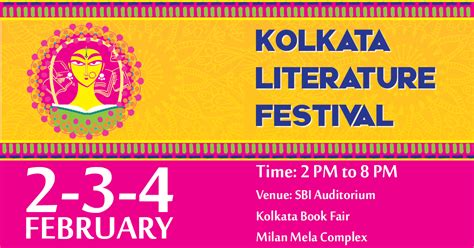 Time we talk about the Kolkata Literature Festival 2017 | Anirban Saha.