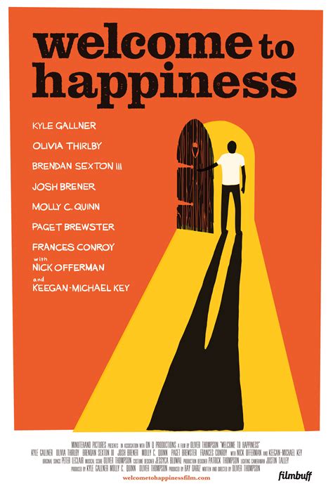 Welcome to Happiness (2016) Poster #1 - Trailer Addict