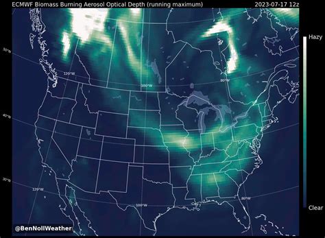 Ben Noll on Twitter: "🆕 Daily updated wildfire smoke imagery! By ...