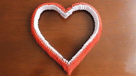 Corazón De Origami 3D / Origami Heart ¡TUTORIAL! - YouTube