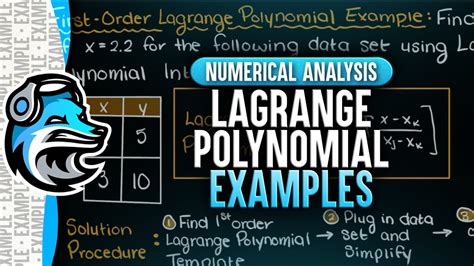 Lagrange Polynomial Examples | Numerical Analysis - YouTube