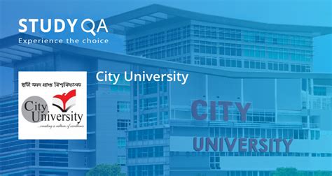 StudyQA — City University — Dhaka — Bangladesh: Fees, Rankings, Courses ...