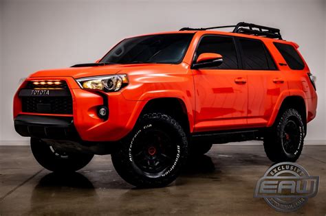 2023 Toyota 4runner Trd Pro 2378 Miles Solar Octane Sport Utility ...