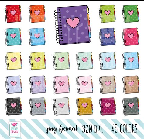 45 Doodle Planner Clipart. Agenda Clipart. Personal and Commercial Use. - Etsy | Doodles, Clip ...