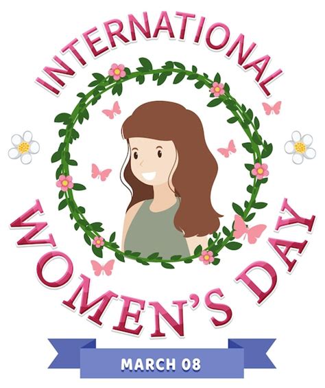 Free Vector | International women day logo