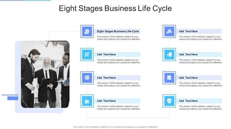 Eight Stages Business Life Cycle In Powerpoint And Google Slides Cpb