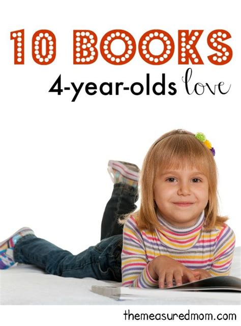 Our favorite books for 4 year olds - The Measured Mom