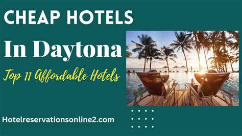 Top 11 Cheap Hotels in Daytona Beach Oceanfront