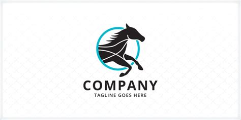 Black Horse - Logo Template by Zixlo | Codester