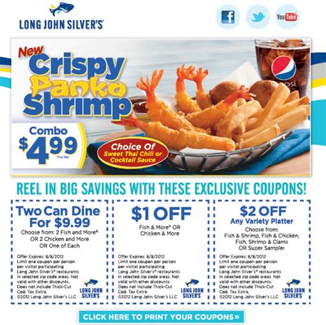 Printable Long John Silver's Coupons - FreePrintable.me