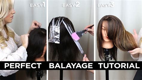 Balayage At Home Step By Step