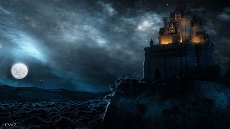 Night Castle Wallpapers - Top Free Night Castle Backgrounds - WallpaperAccess