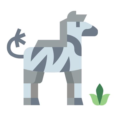 Zebra Smalllikeart Flat icon