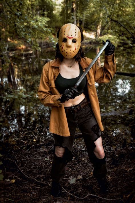 Jason Voorhees Photoshoot | Horror halloween costumes, Jason halloween ...