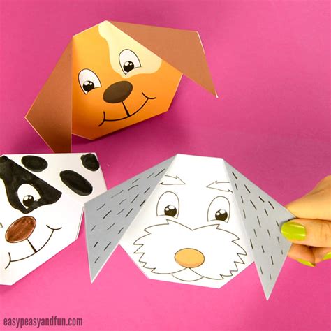 How to Make an Origami Dog - Easy Peasy and Fun