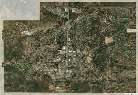 Map of Payson town, Arizona - Thong Thai Real