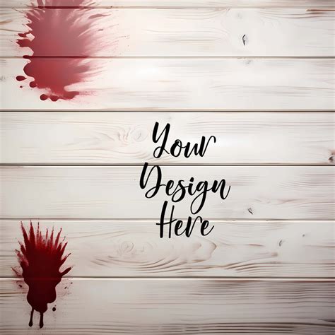 3 Halloween Blood Splatter Product Mockup Background Gore - Etsy