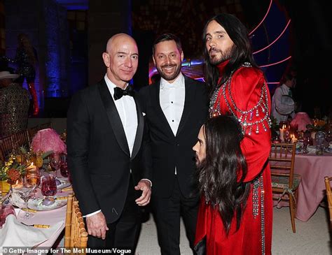 Jeff Bezos keeps up with the Kardashians at the Met Gala | Daily Mail ...