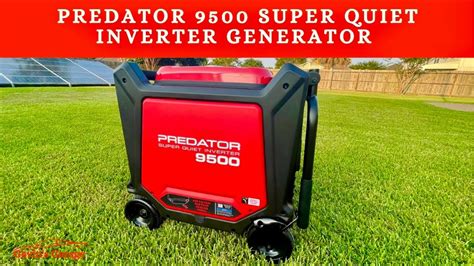 Harbor Freight PREDATOR 9500W SUPER-QUIET INVERTER 120/240 Watt Inverter Generator Review and ...