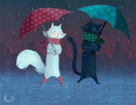 Cats in the rain | NICE IMAGES | Pinterest