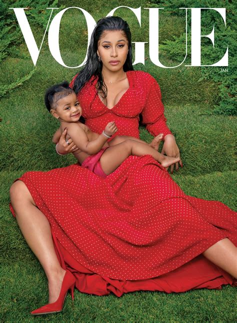 Cardi B Covers Vogue With Her Daughter Kulture - Essence