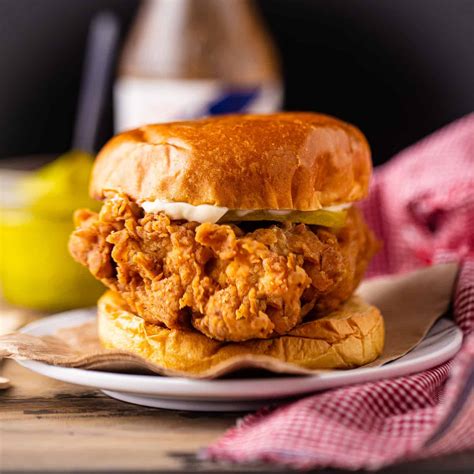 Crispy Chicken Sandwich: Better than fast food! -Baking a Moment