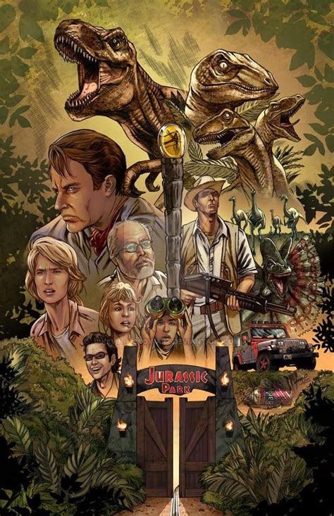 Wallpaper Jurassic Park Fan Art Is an excellent gift for any jurassic park or jurassic world fan