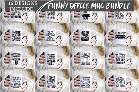 Funny Office MUG Bundle - So Fontsy