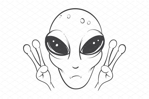 Alien | Illustrations ~ Creative Market