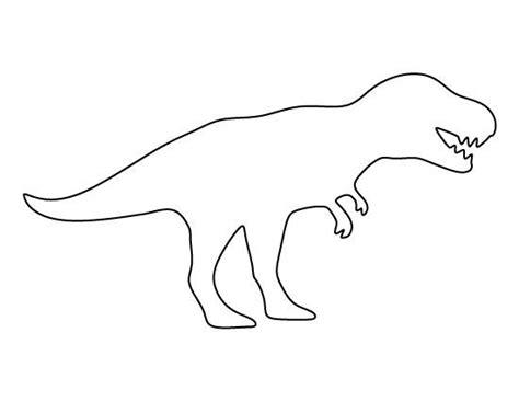 t rex pattern - Google Search | Dinosaur template, Dinosaur pattern ...