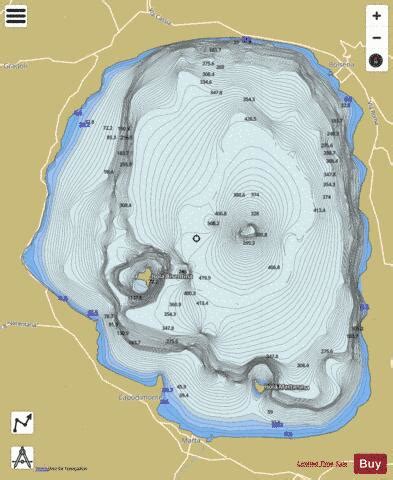 Lake Bolsena Fishing Map | Nautical Charts App