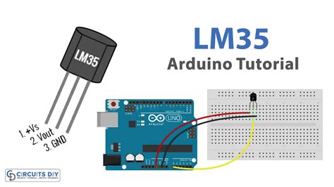 Temperature Sensor With Arduino Uno: LM35 Wiring, Setup,, 46% OFF