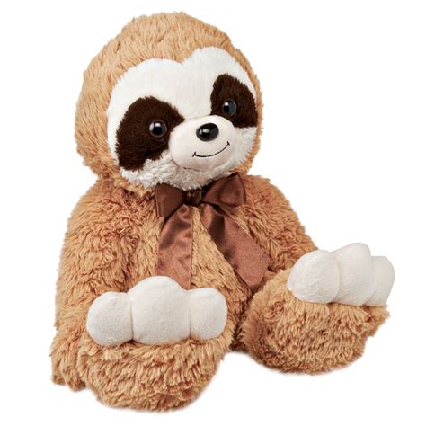 Holiday Time Big Foot Sloth Plush, Brown - Walmart.com