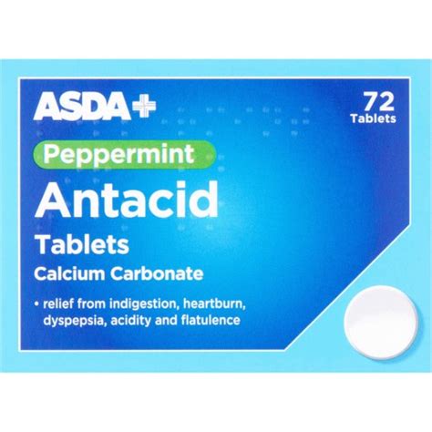 ASDA Peppermint Antacid Tablets (72) - Compare Prices & Where To Buy ...