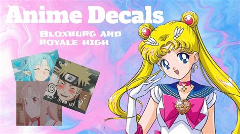 Royale High Anime Decal ID