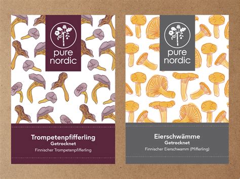 pure nordic – Logo and Label Design by Elin Jusélius on Dribbble