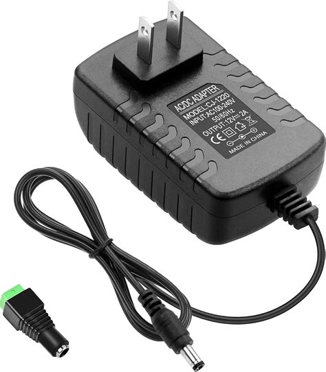 ALITOVE 12V DC Power Supply 2A 24W AC/DC Adapter 100~240V AC to DC 12 ...