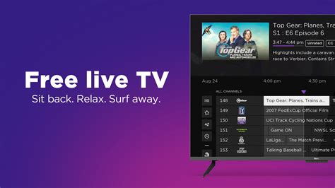 Stream free Live TV. Seriously—it’s free.